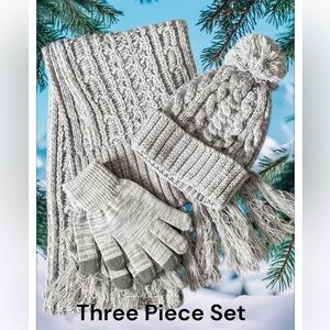 2 for $30 🆕Knit Hat, Scarf & Gloves Set